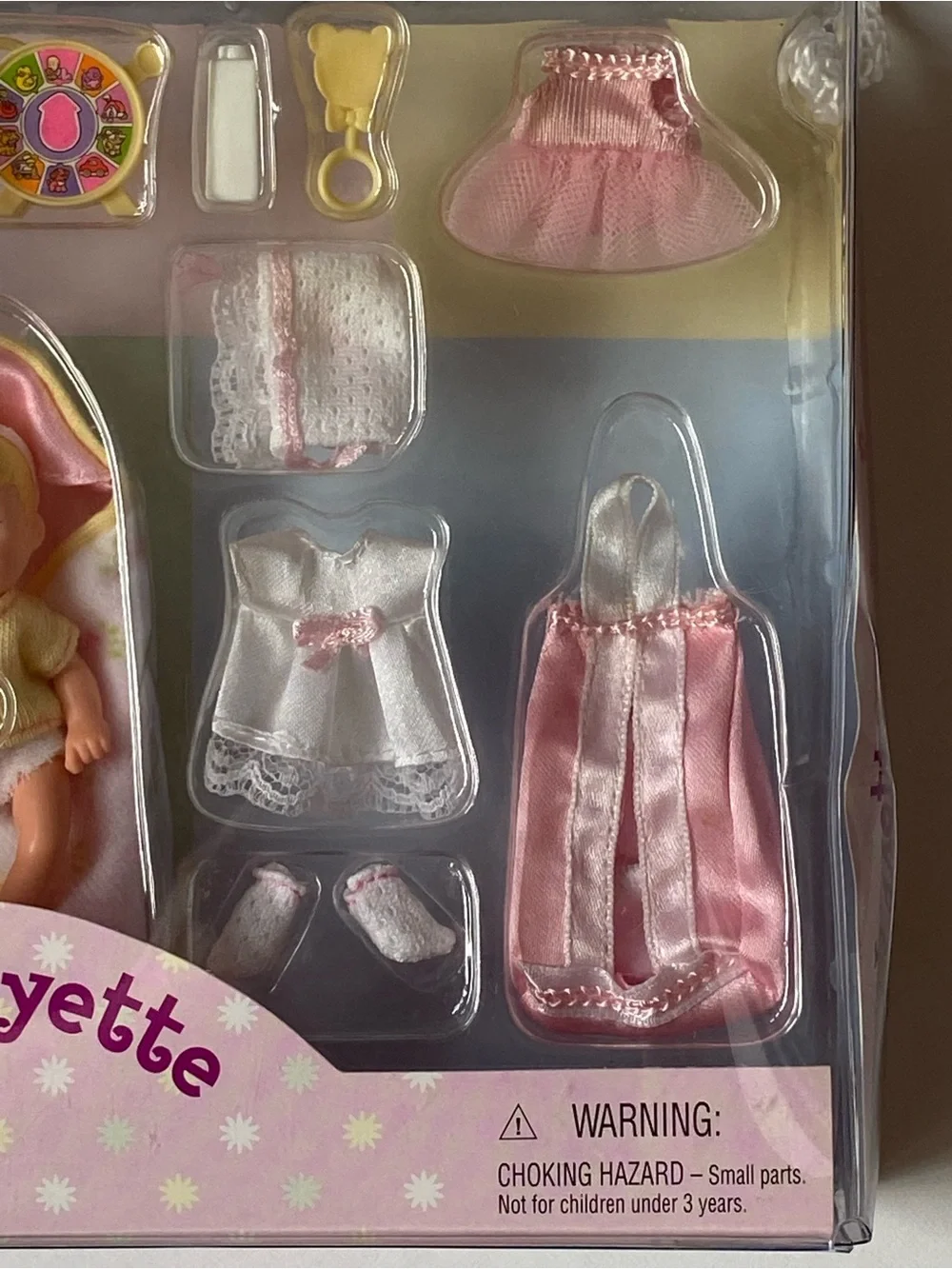Vintage 1999 Mattel Krissy Baby Layette Baby Sister of Barbie New in Box